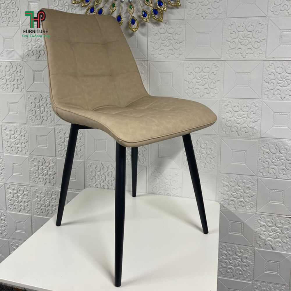 ghế nút nệm chân sắt