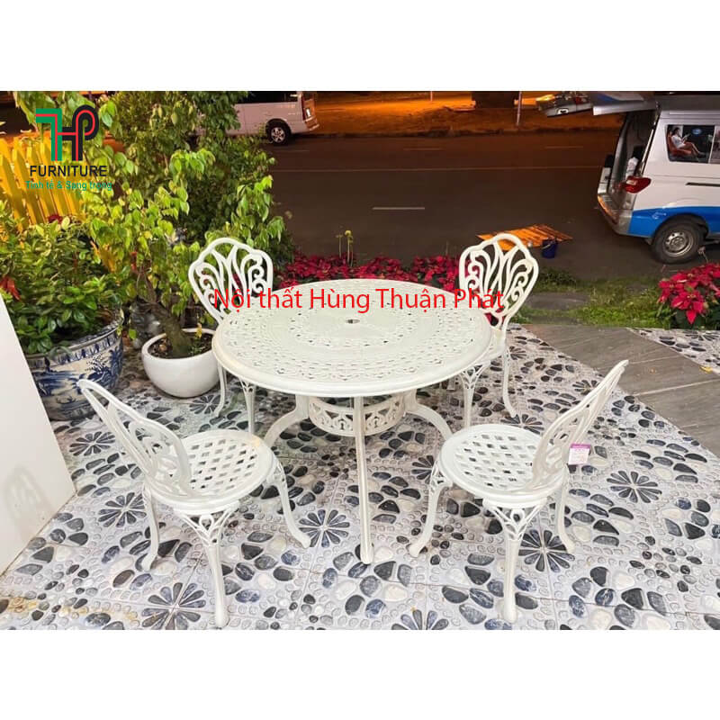 bộ bàn ghế sân thượng