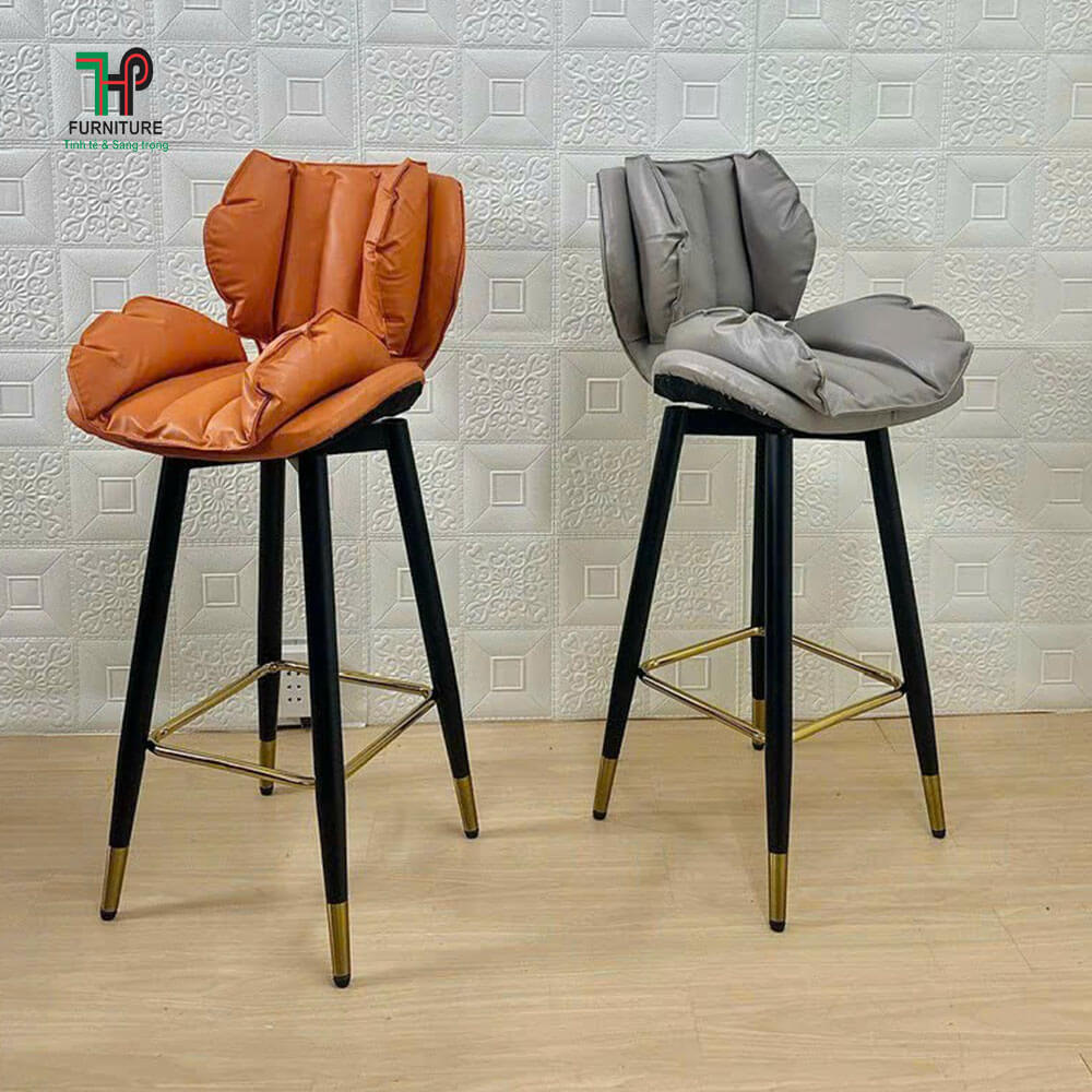 Ghế bar phao 4 chân xoay