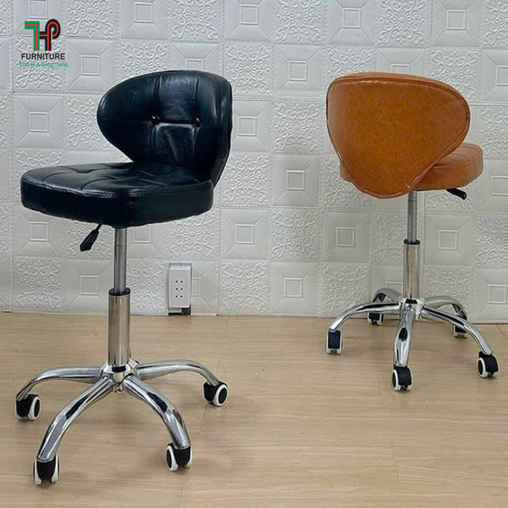 Ghế thắt eo chân bánh xe